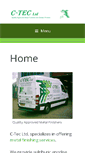 Mobile Screenshot of c-tec-anodisers.co.uk